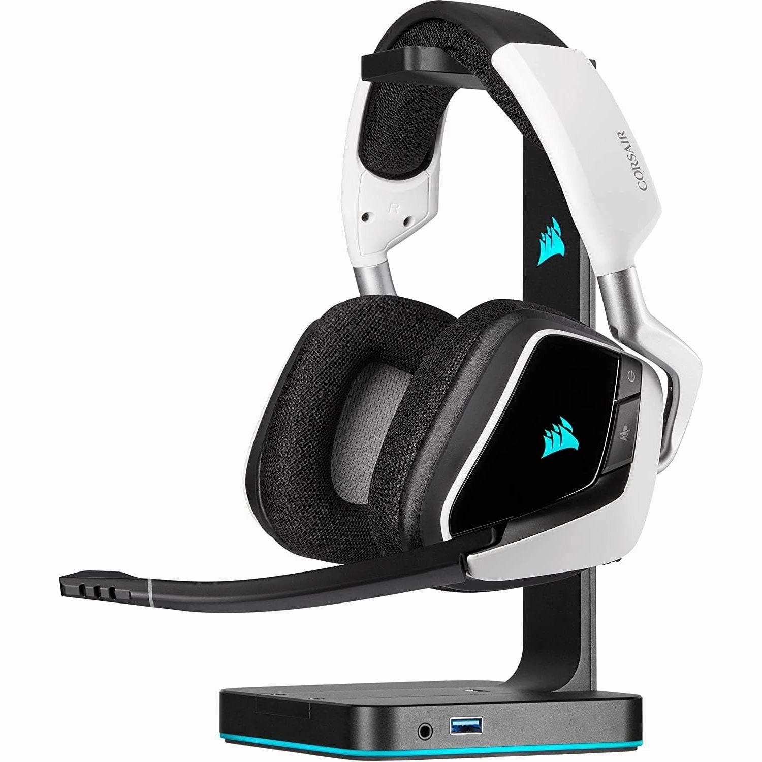 Corsair VOID ELITE RGB Gaming Headset (7.1 Surround Sound) - White
