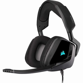 Corsair VOID ELITE RGB Stereo/7.1 Carbon Wired USB Gaming Headset home and kitchen gadgets, smart home electronics, kitchen tech gadgets