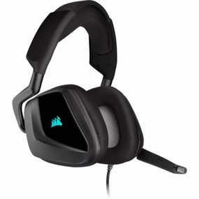 Corsair VOID ELITE RGB USB Gaming Headset 7.1 Surround Sound, Microphone bluetooth headphones, cheap wireless headphones, headphones with mic