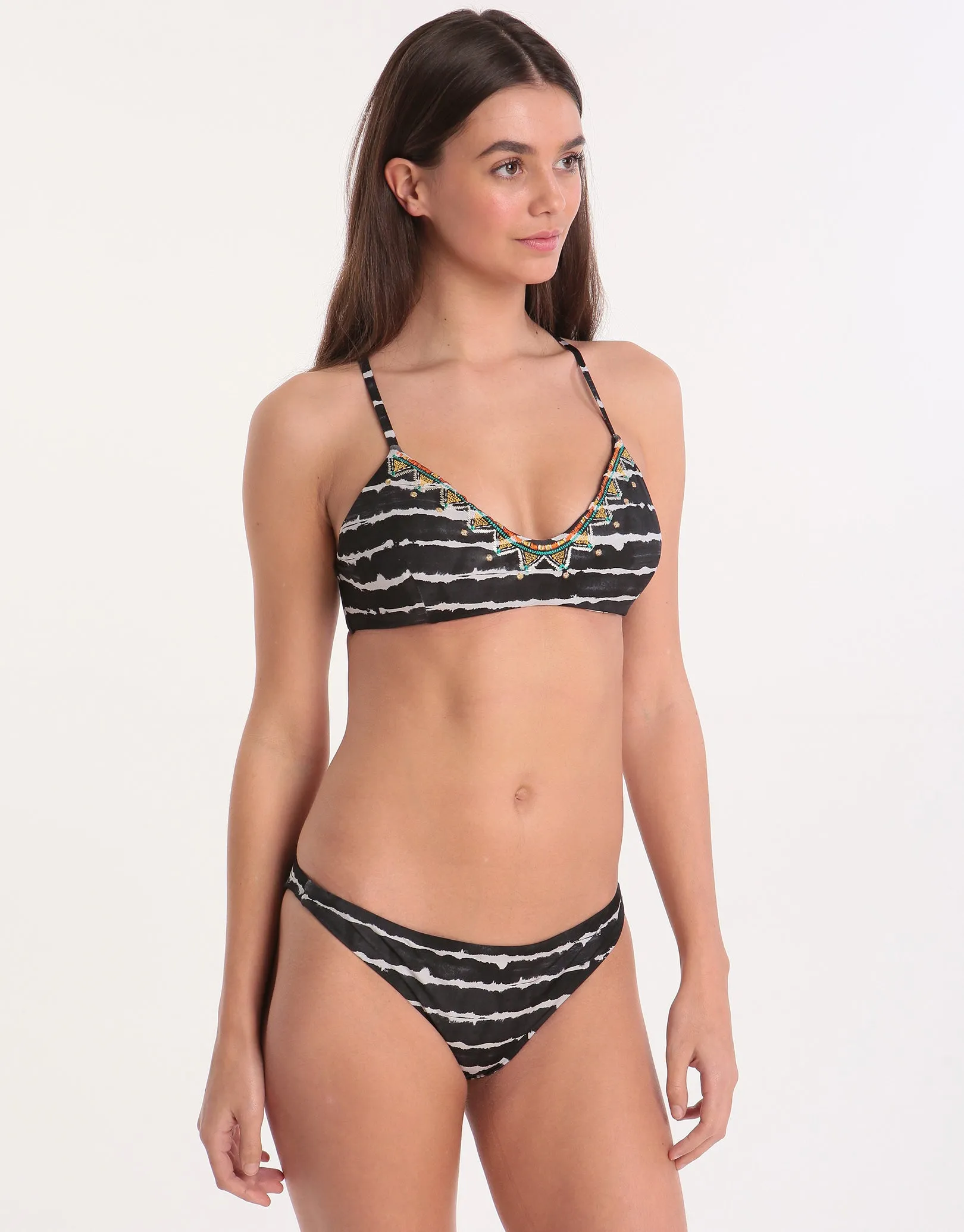 Couture Watamu Elina Brazilian Hipster Bikini Bottom - Black