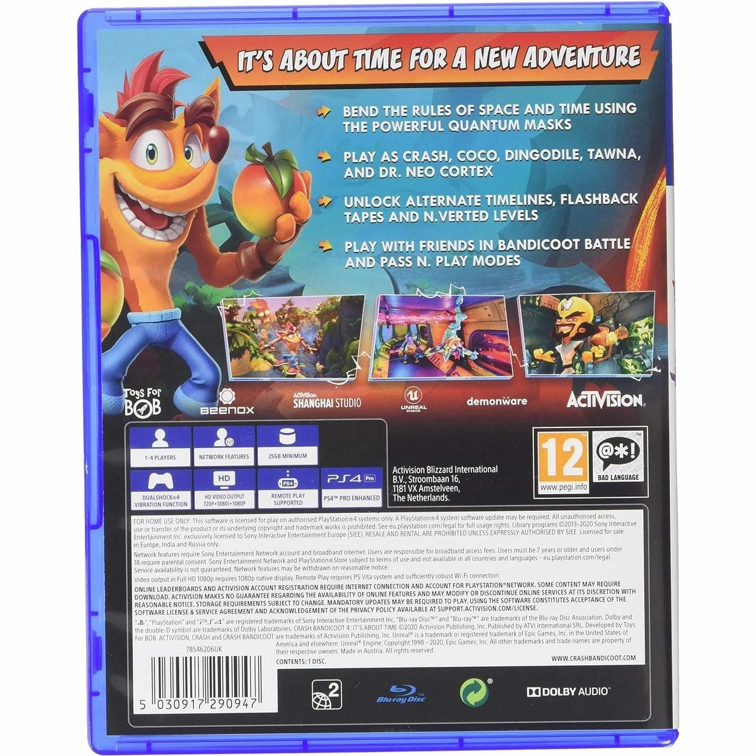 Crash Bandicoot 4 It S About Time PS4