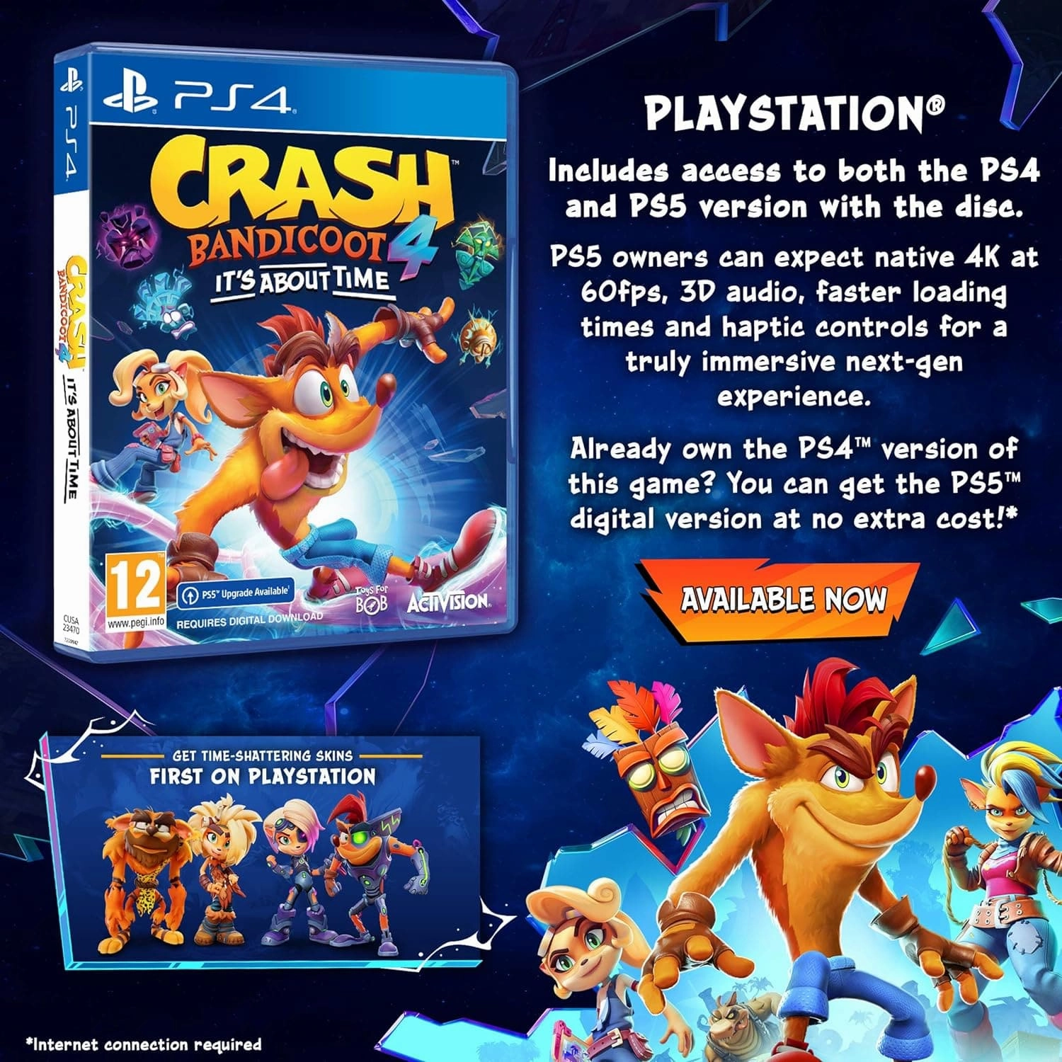 Crash Bandicoot 4 It S About Time PS4