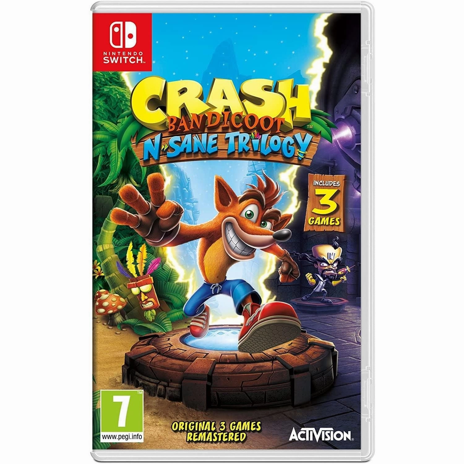 Crash Bandicoot N. Sane Trilogy for Nintendo Switch smartwatch accessories, apple watch bands, charging dock for smartwatch