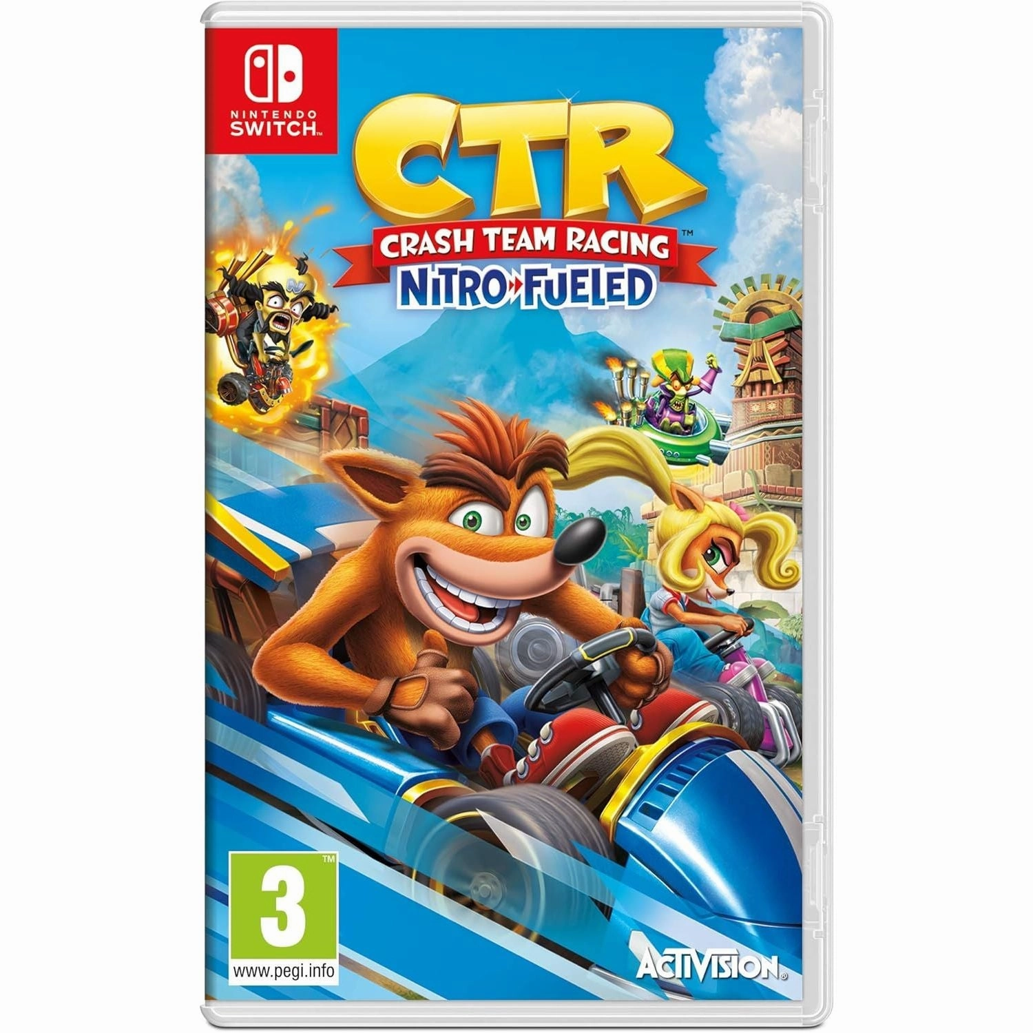 Crash Team Racing Nitro-Fueled - Nintendo Switch Game wireless headphones,bluetooth headphones,noise cancelling headphones,wireless earbuds