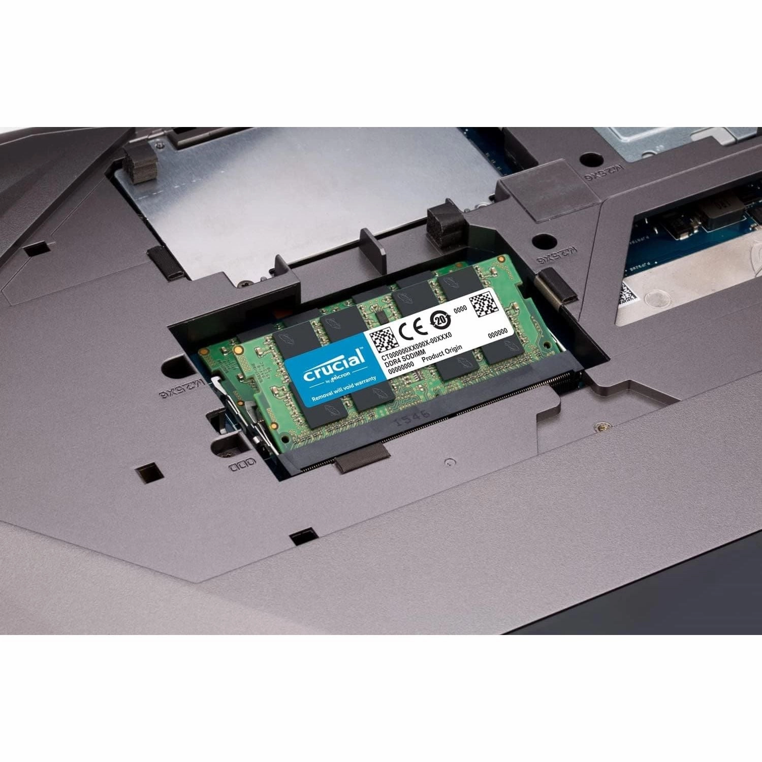 Crucial 32GB DDR4 3200MHz CL22 Laptop RAM (Compatible with 2933MHz & 2666MHz), CT32G4SFD832A
