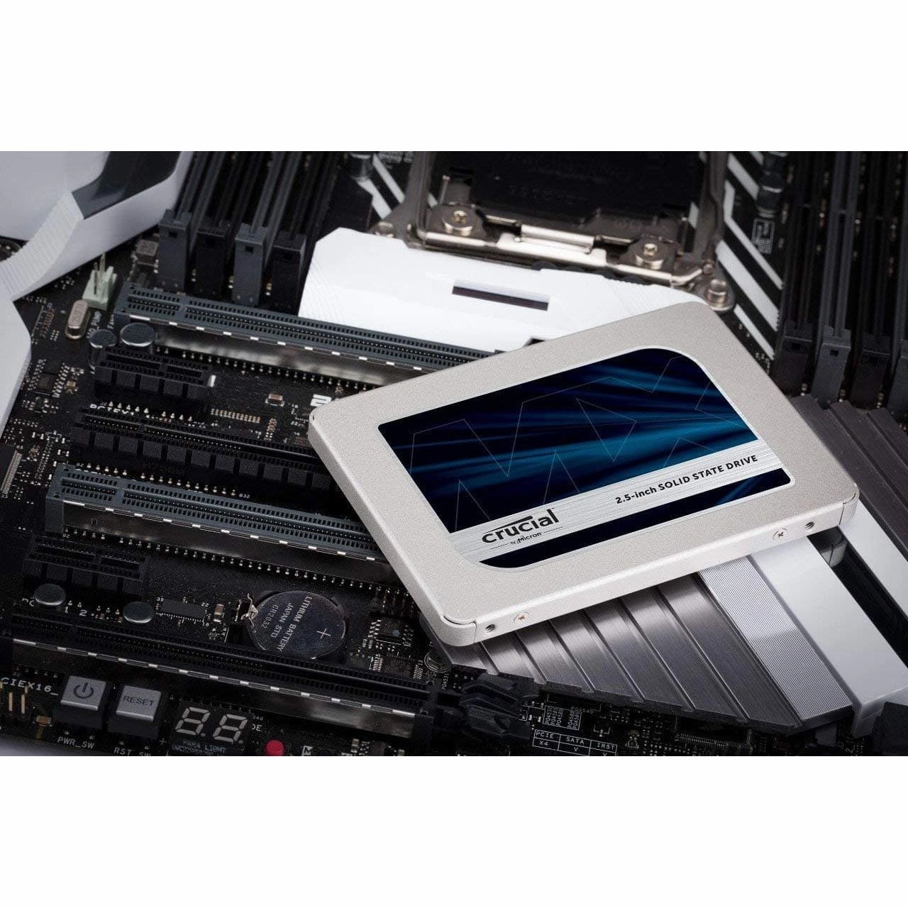 Crucial MX500 1 TB CT1000MX500SSD1-Up to 560 MB/s (3D NAND, SATA, 2.5 Inch, Internal SSD), Black