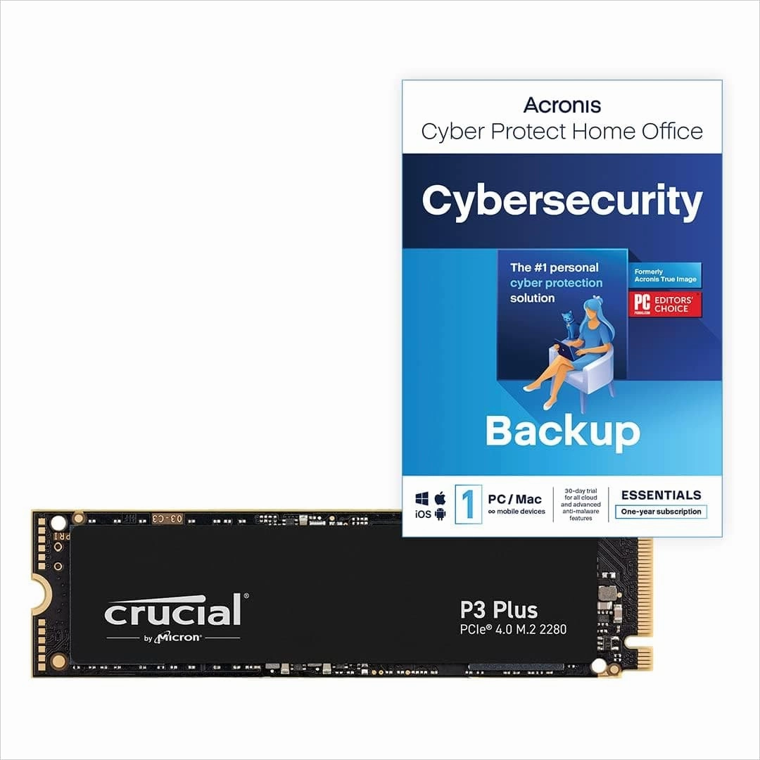 Crucial P3 Plus - 1TB - M.2 PCIe Gen4 NVMe Internal SSD