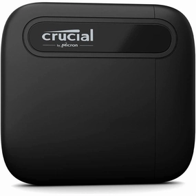 Crucial X6 1TB External Portable SSD Rugged USB-C/A - Black computing devices, pc accessories, cheap computer online