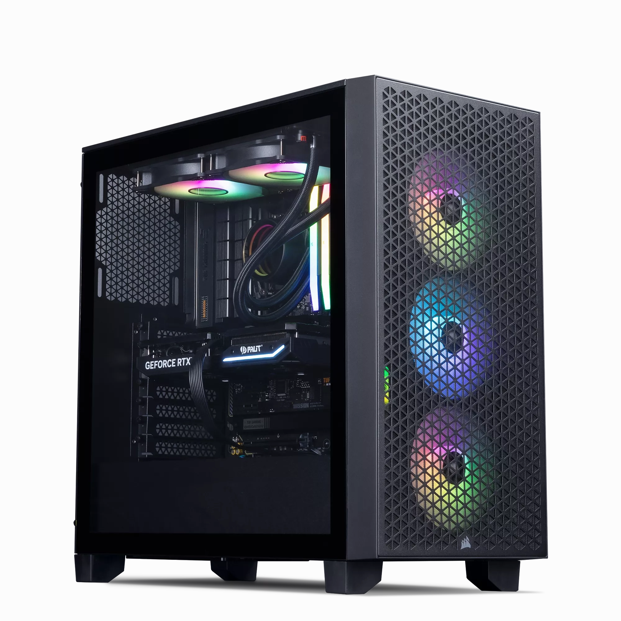 Custom PC - AMD Ryzen 9 5900X 12-Core, 16GB DDR4, RTX 2060 8GB, 1.5TB SSD   1TB HDD, Liquid Cooling, Windows 11 desktop computers, gaming desktop pc, all in one desktop deals