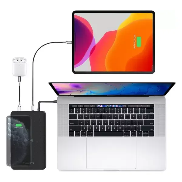 Cygnett ChargeUp Edge  27000mAh Wireless Power Bank [Black]