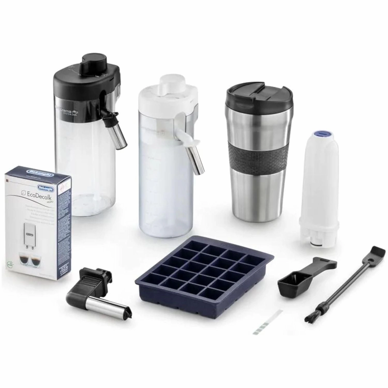 De'Longhi Eletta Explore Cold Brew Bean-to-Cup Coffee Machine Titanium, Silver