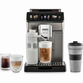De'Longhi Eletta Explore Cold Brew Bean-to-Cup Coffee Machine Titanium, Silver phone accessories, mobile phone cases, best charging cable