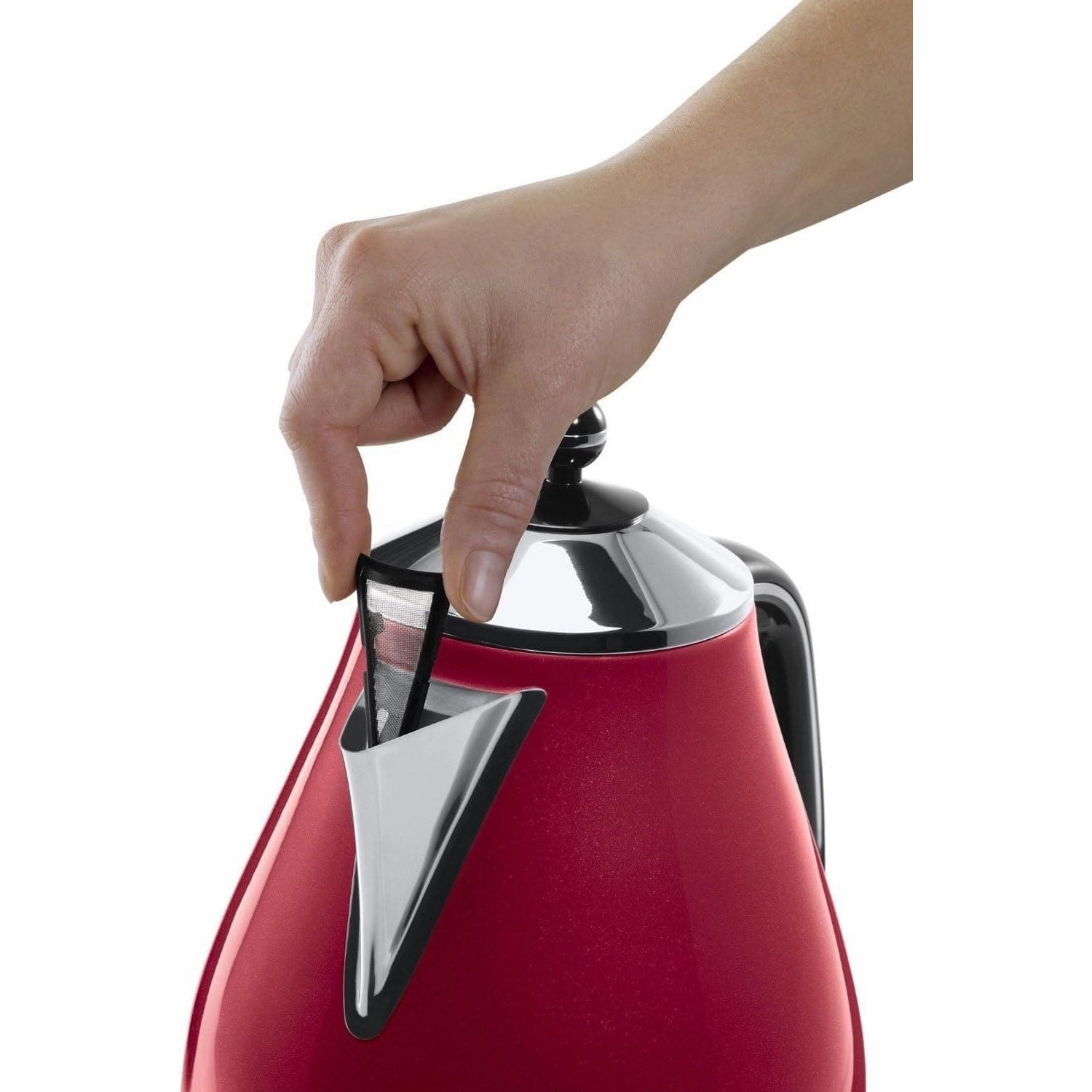 De'Longhi Icona Micalite KBOM3001R Kettle - Red