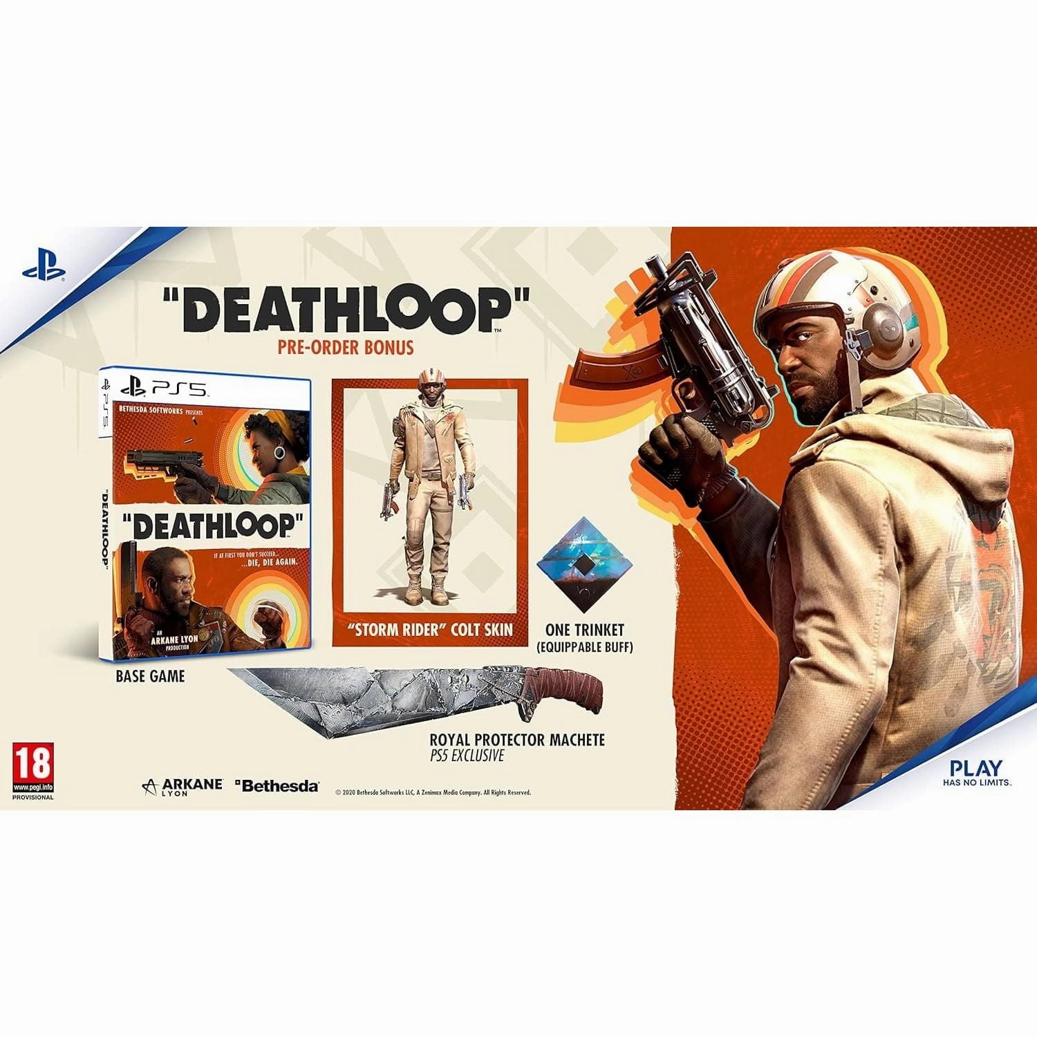 Deathloop with Steel Poster for PS5