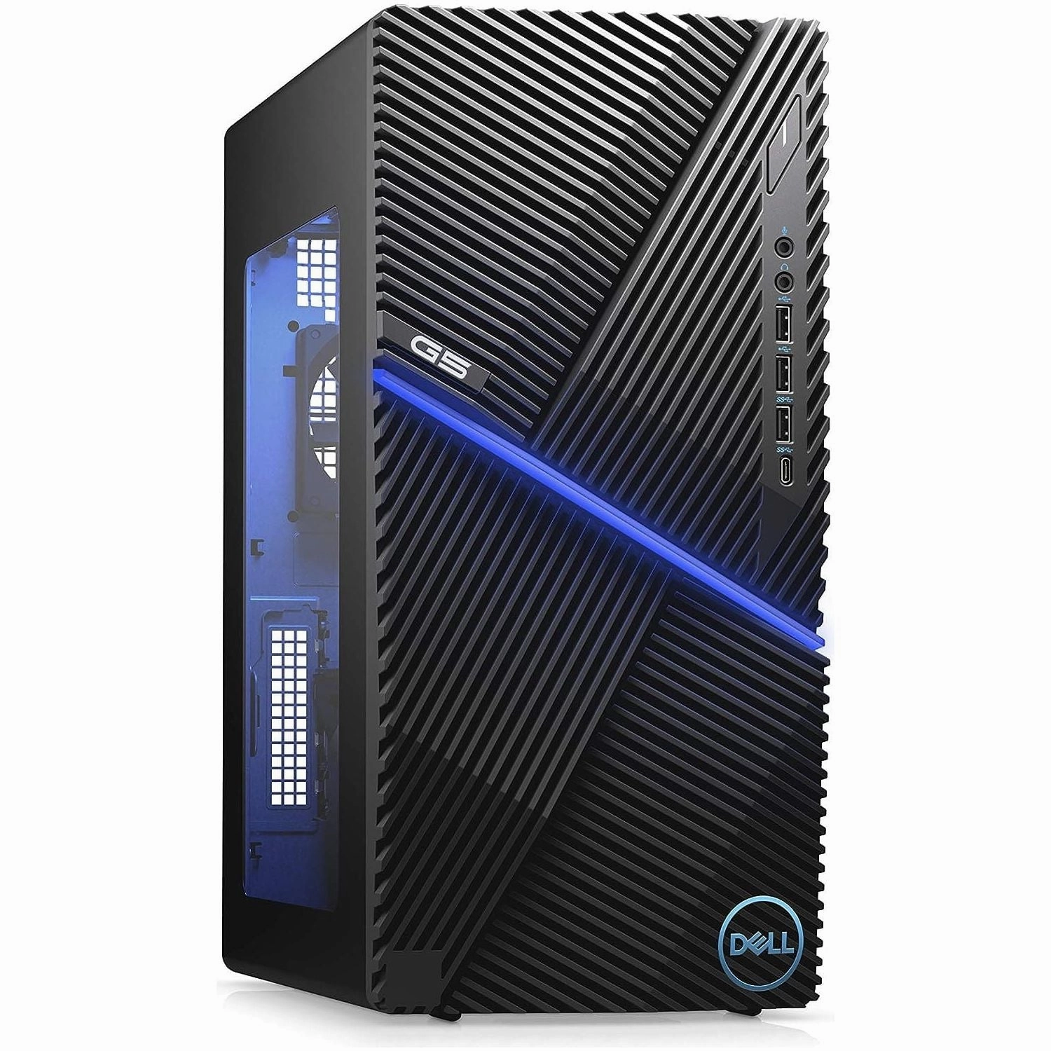DELL G5 Tower 5090,Intel Core i5-9400,8GB DDR4,256 SSD,1TB HDD, Nvidia GeForce GTX 1660 - Black