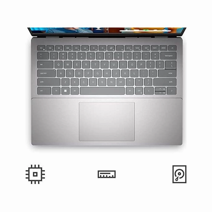 Dell Inspiron 14 Model 5420 14", Intel Core(TM) i7 1255U Processer, 16GB RAM, 512GB SSD Windows 11 Home - Platinum Silver Laptop