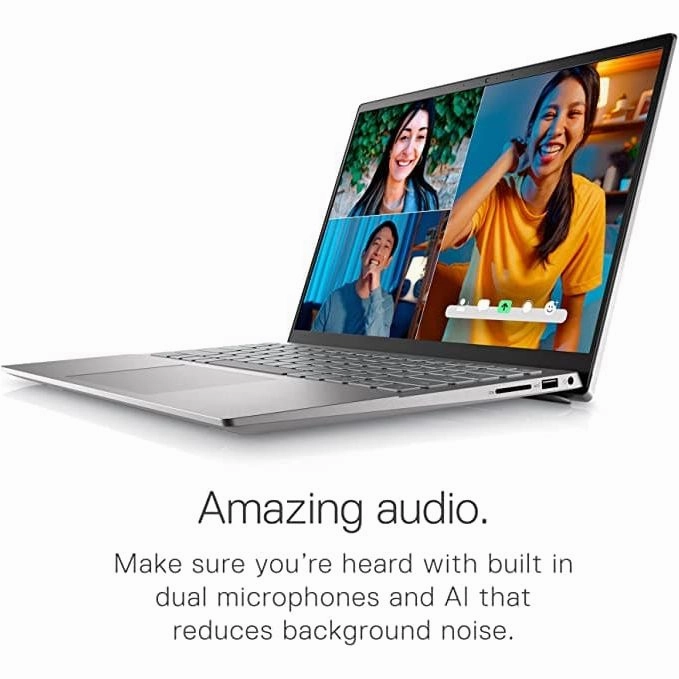 Dell Inspiron 14 Model 5420 14", Intel Core(TM) i7 1255U Processer, 16GB RAM, 512GB SSD Windows 11 Home - Platinum Silver Laptop