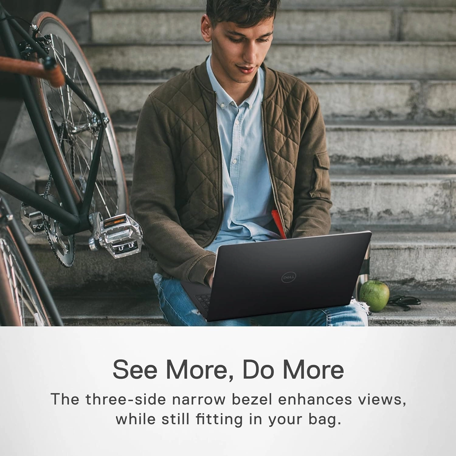 Dell Inspiron 15 3520 Laptop, 11th Gen Intel Core i3, 15.6" FHD 120Hz, 8GB RAM, 256GB SSD, Black