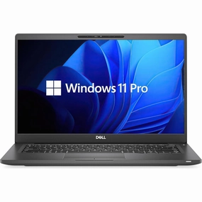 Dell Latitude 7400 (2019) 14" Laptop, Core i5-8265U, 8GB RAM, 256GB SSD, QWERTY English Keyboard - Black computer monitors, 4k monitor for work, gaming monitors sale