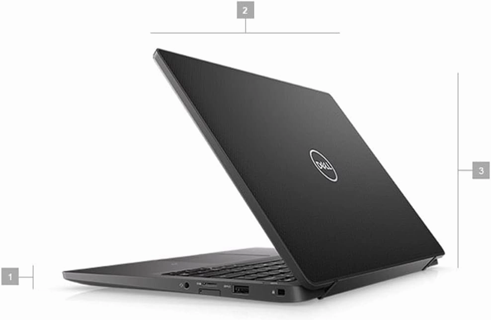 Dell Latitude 7400 Laptop C Intel Core i7-8665U, 16GB RAM, 256GB SSD, Black