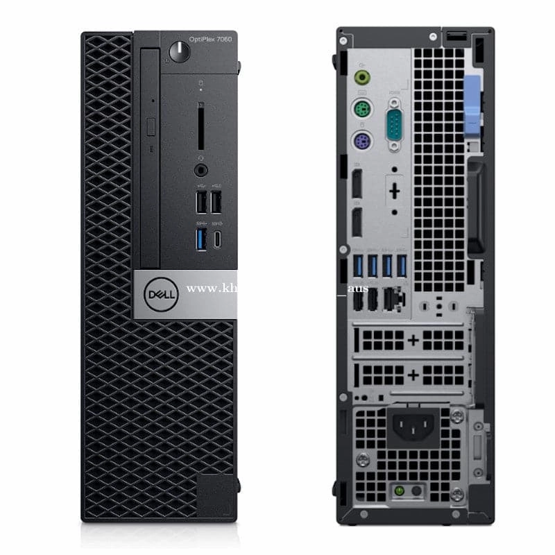 Dell Optiplex 7050, Core i7-7700 3.2GHz, 16GB RAM, 256GB Storage, Win 10 PRO - Black