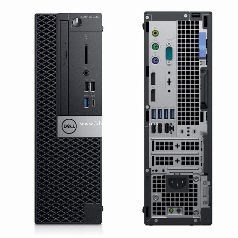 Dell Optiplex 7050, Core i7-8700 3.2GHz, 16GB RAM, 256GB M.2 NVMe SSD, Win 10 PRO - Black