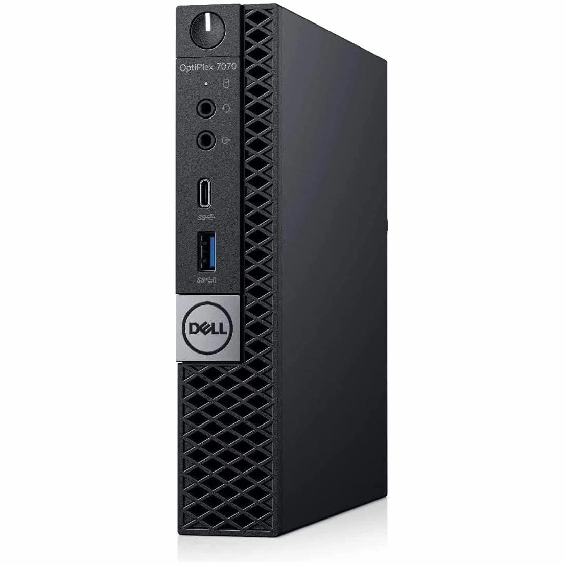 Dell OptiPlex 7070 Desktop Computer - Intel Core i7-9700T - 16GB RAM - 256GB SSD - Micro PC