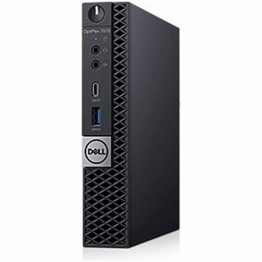 Dell OptiPlex 7070 Desktop Computer - Intel Core i7-9700T - 16GB RAM - 256GB SSD - Micro PC desktop computers, gaming desktop pc, all in one desktop deals