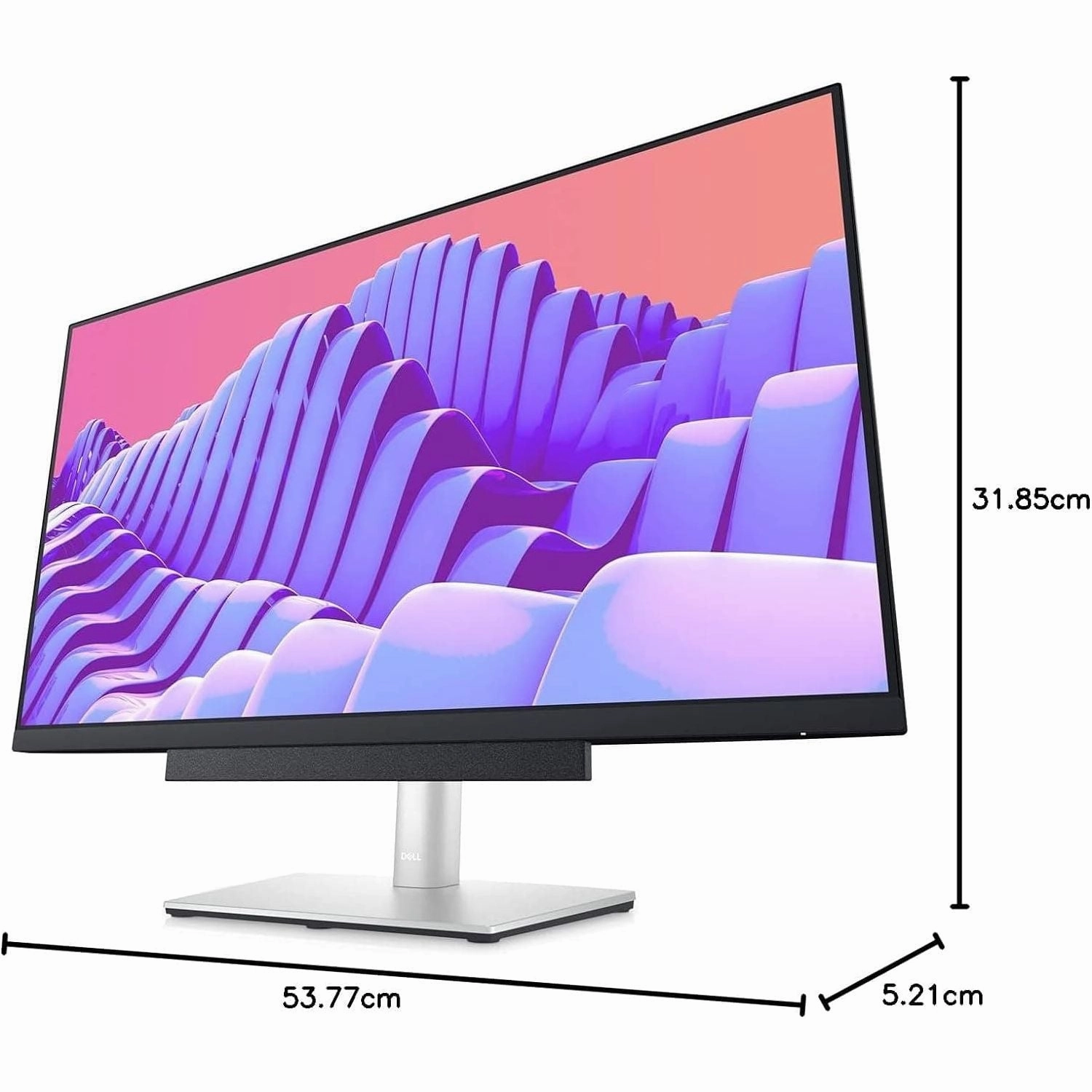 Dell P2422HE 24" Full HD Monitor - USB-C, 99% sRGB, IPS, 60Hz, 5ms, HDMI, 2x DisplayPort, 4x USB - Black