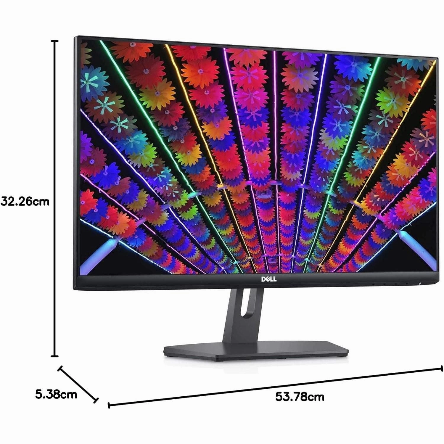 Dell S2421NX 24" Full HD IPS Monitor - 75Hz, 4ms, AMD FreeSync, Ultrathin Bezel, Dual HDMI, Black
