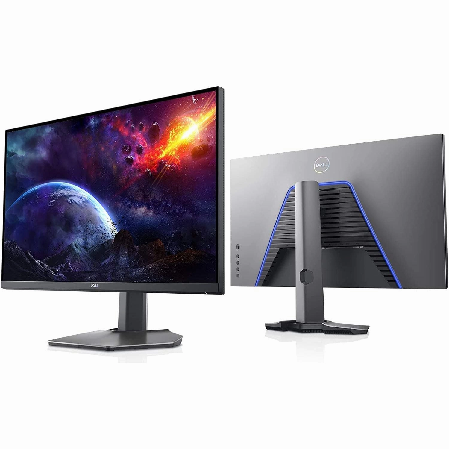 Dell S2721DGFA 27 Inch QHD (2560x1440) Gaming Monitor, 165Hz, IPS, 1ms, AMD FreeSync Premium Pro, NVIDIA G-SYNC Compatible, HDR 400, DisplayPort, 2x HDMI, 5x USB 3.0