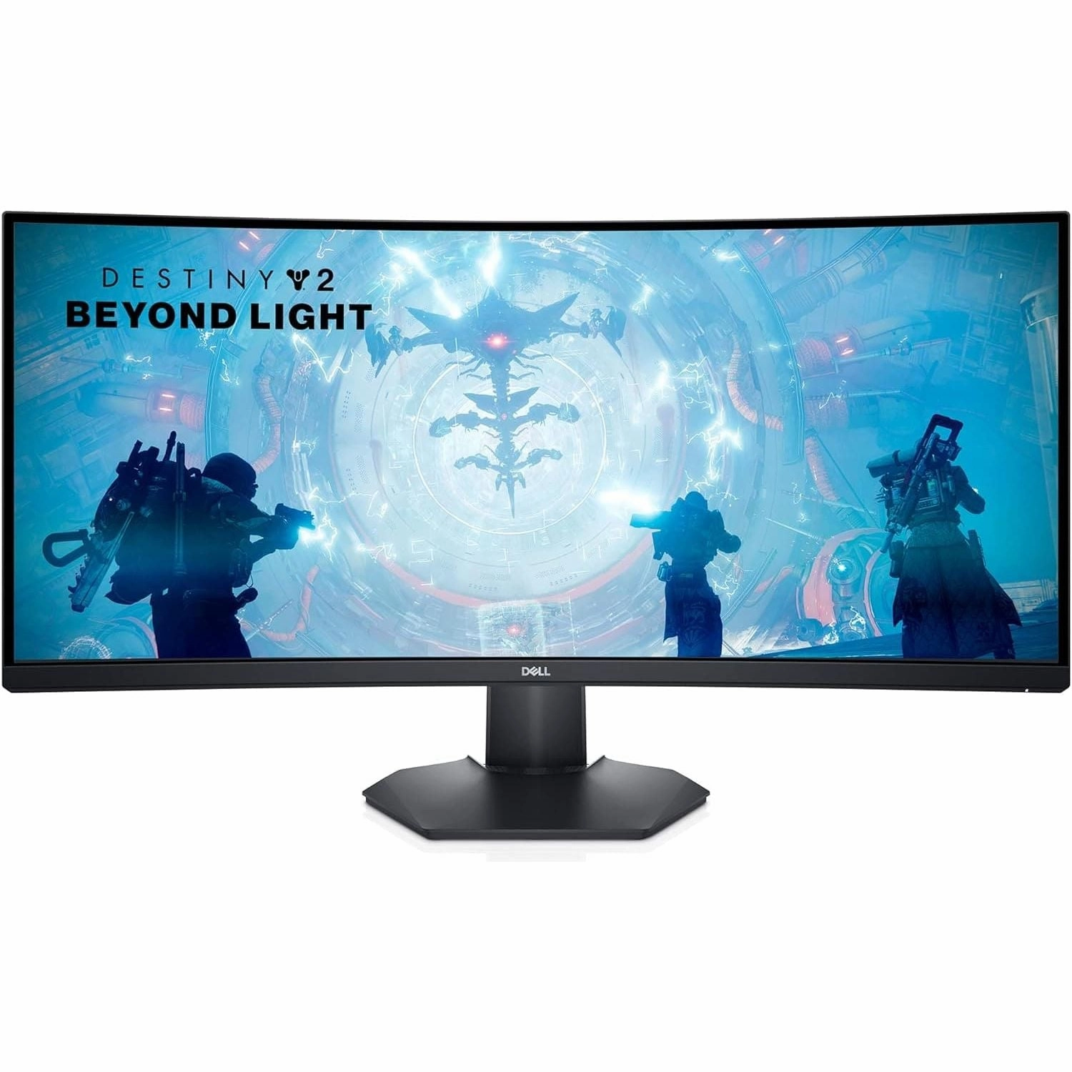 Dell S3422DWG 34" Curved Gaming Monitor - WQHD 3440x1440, 144Hz, 1ms, AMD FreeSync Premium Pro, HDR 400, DisplayPort, 2x HDMI, 5x USB
