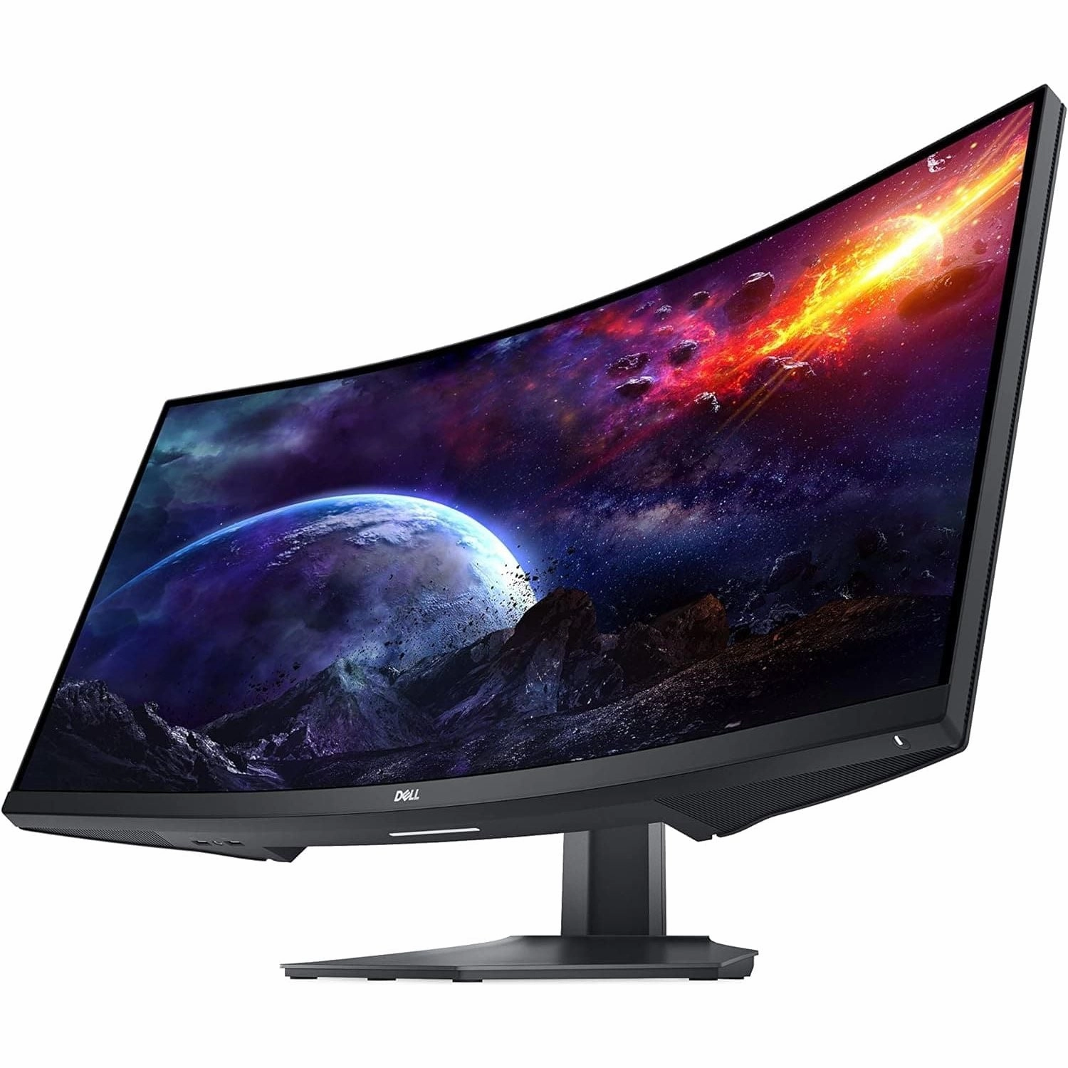 Dell S3422DWG 34" Curved Gaming Monitor - WQHD 3440x1440, 144Hz, 1ms, AMD FreeSync Premium Pro, HDR 400, DisplayPort, 2x HDMI, 5x USB