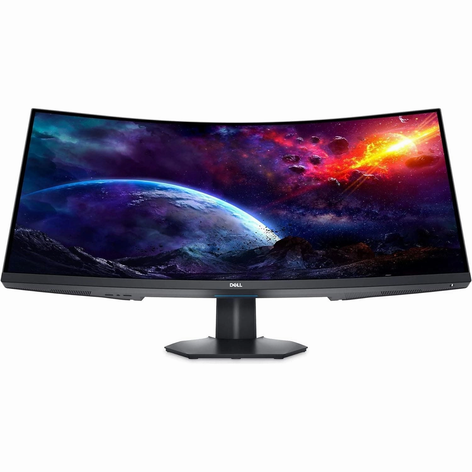 Dell S3422DWG 34" Curved Gaming Monitor - WQHD 3440x1440, 144Hz, 1ms, AMD FreeSync Premium Pro, HDR 400, DisplayPort, 2x HDMI, 5x USB