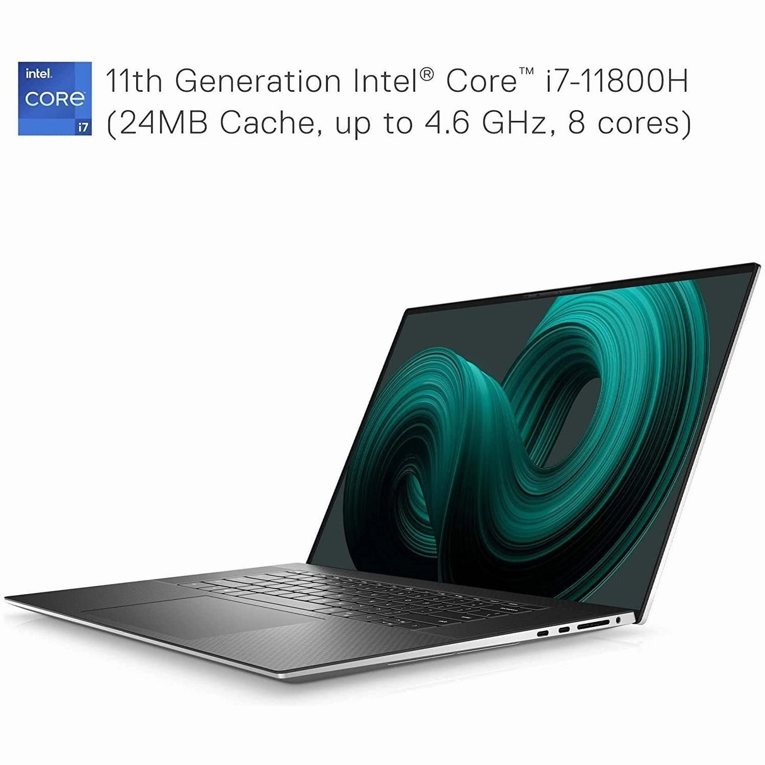 Dell XPS 17 9710 17" UHD  Laptop, Intel Core i7-11800H, 16GB RAM, 1TB SSD, NVIDIA GeForce RTX 3060 6GB - Platinum Silver
