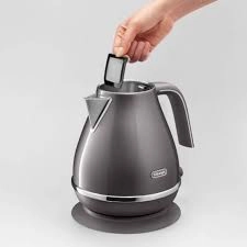 DELONGHI Icona Metallics KBOT3001.GY Jug Kettle  Grey