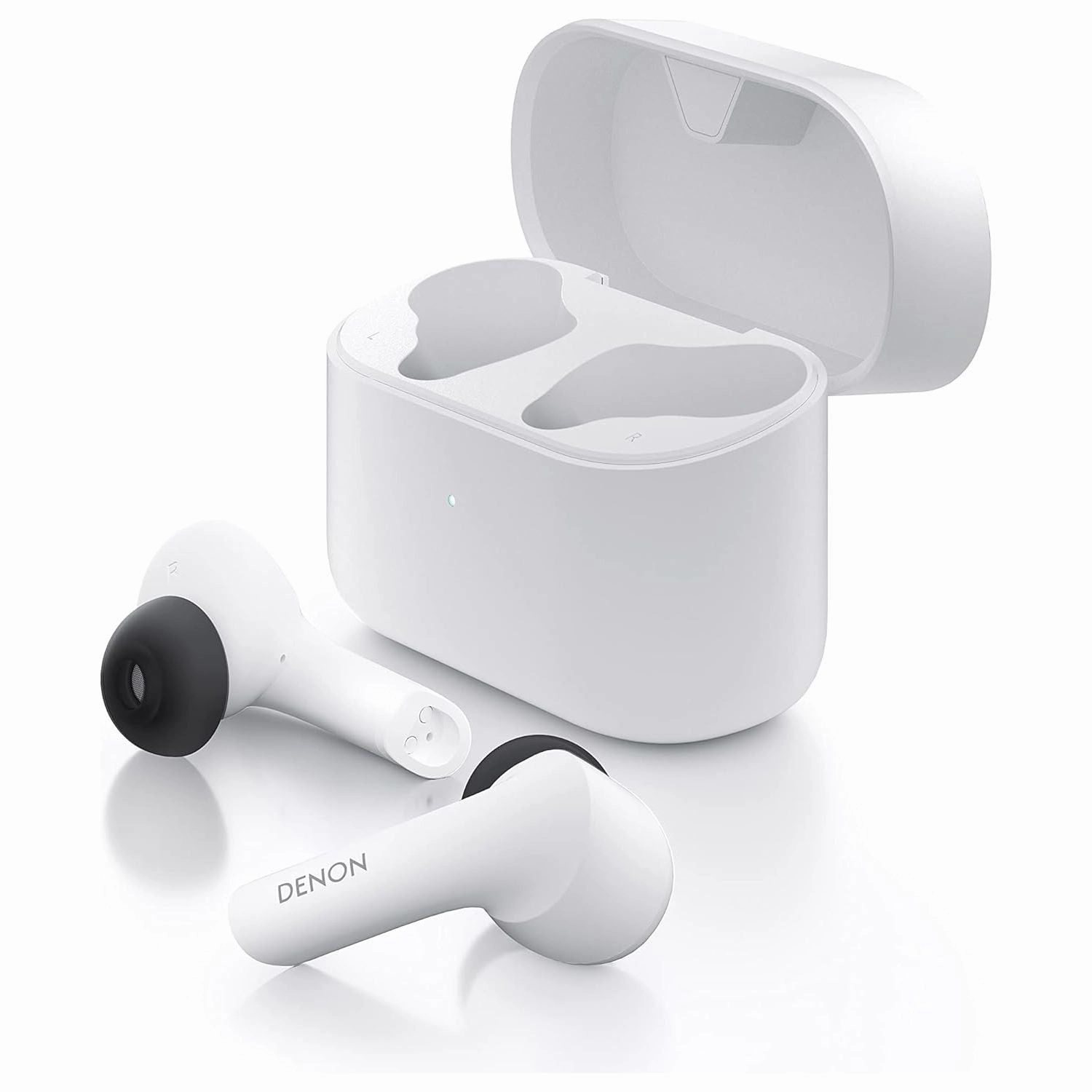 Denon AH-C830NCW True Wireless In-Ear Headphones with Active Noise Cancelling, Water Resistant Earbuds with Crystal Clear Call Quality-white(unsealed)