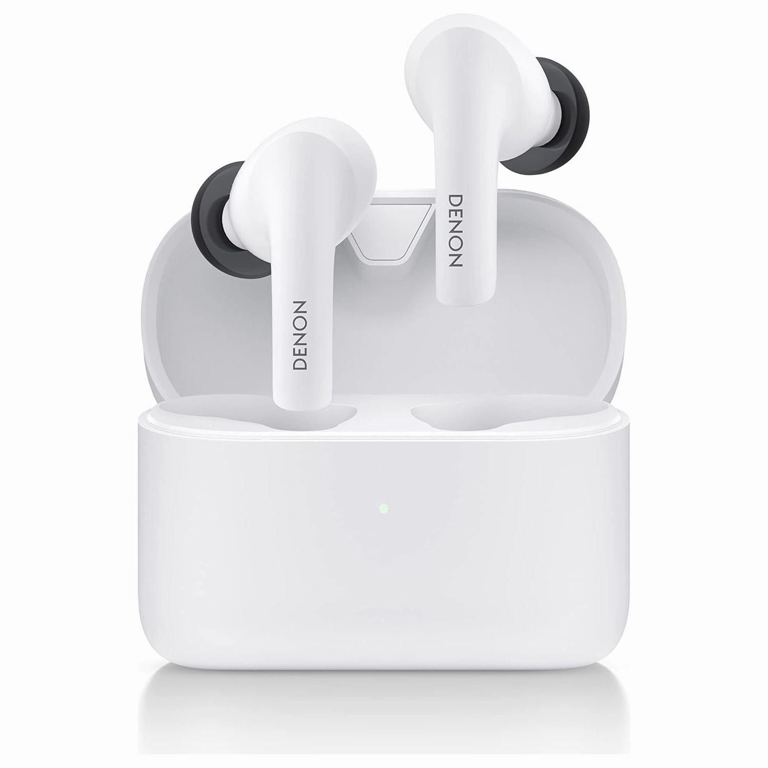 Denon AH-C830NCW True Wireless In-Ear Headphones with Active Noise Cancelling, Water Resistant Earbuds with Crystal Clear Call Quality-white(unsealed) bluetooth headphones, cheap wireless headphones, headphones with mic