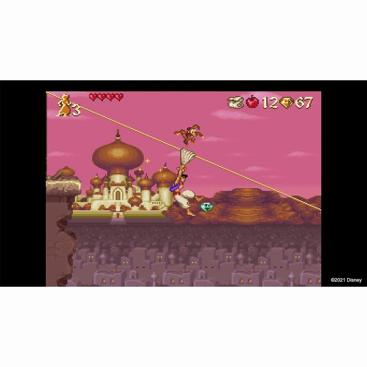 Disney Classic Aladdin and Lion King and Jungle Book - Nintendo Switch Without Case