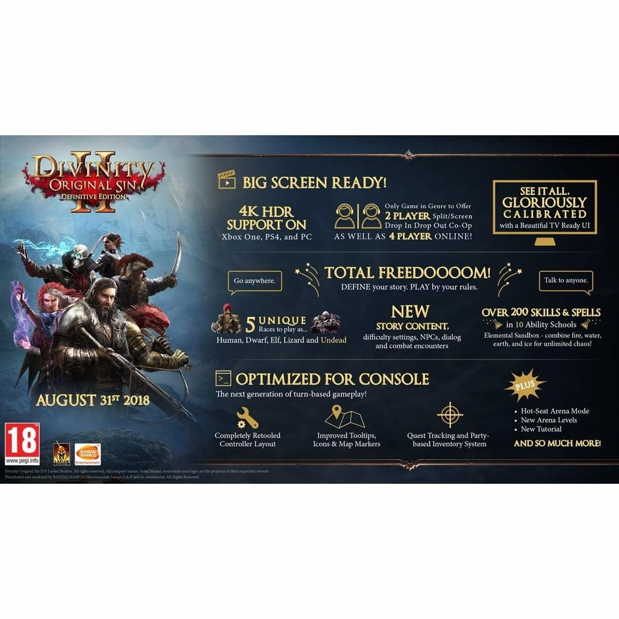 Divinity Original Sin 2 Definitive Edition (PS4)