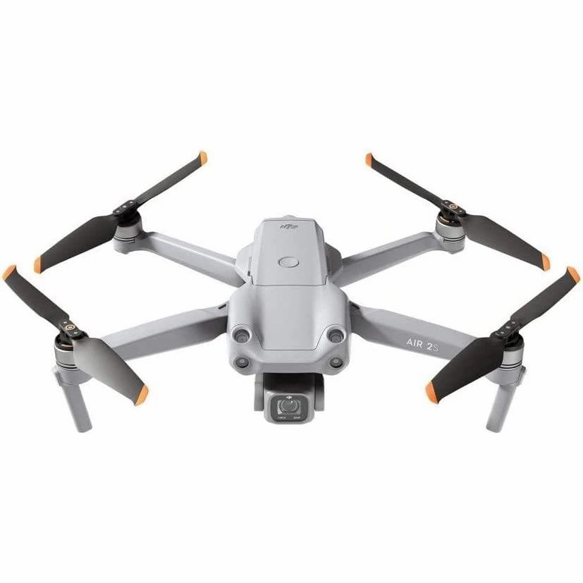 DJI Air 2S - Drone Quadcopter UAV with 3-Axis Gimbal Camera, 5.4K Video, 1-Inch CMOS Sensor, 4 Directions of Obstacle Sensing, 31min Flight Time, Max 12km Video Transmission (FCC), MasterShots, Gray camera and photography, photography gear, professional ca