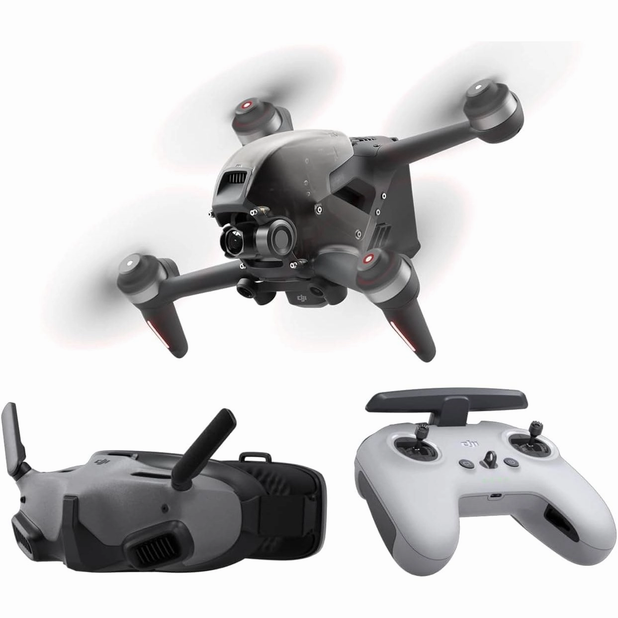 DJI FPV Explorer Combo, Immersive Flight Experience, 4K/60fps Super-Wide 150 FOV, 10km HD Low-Latency Video Transmission, Emergency Brake and Hover, First-Person View Drone digital cameras, buy mirrorless camera, compact cameras sale