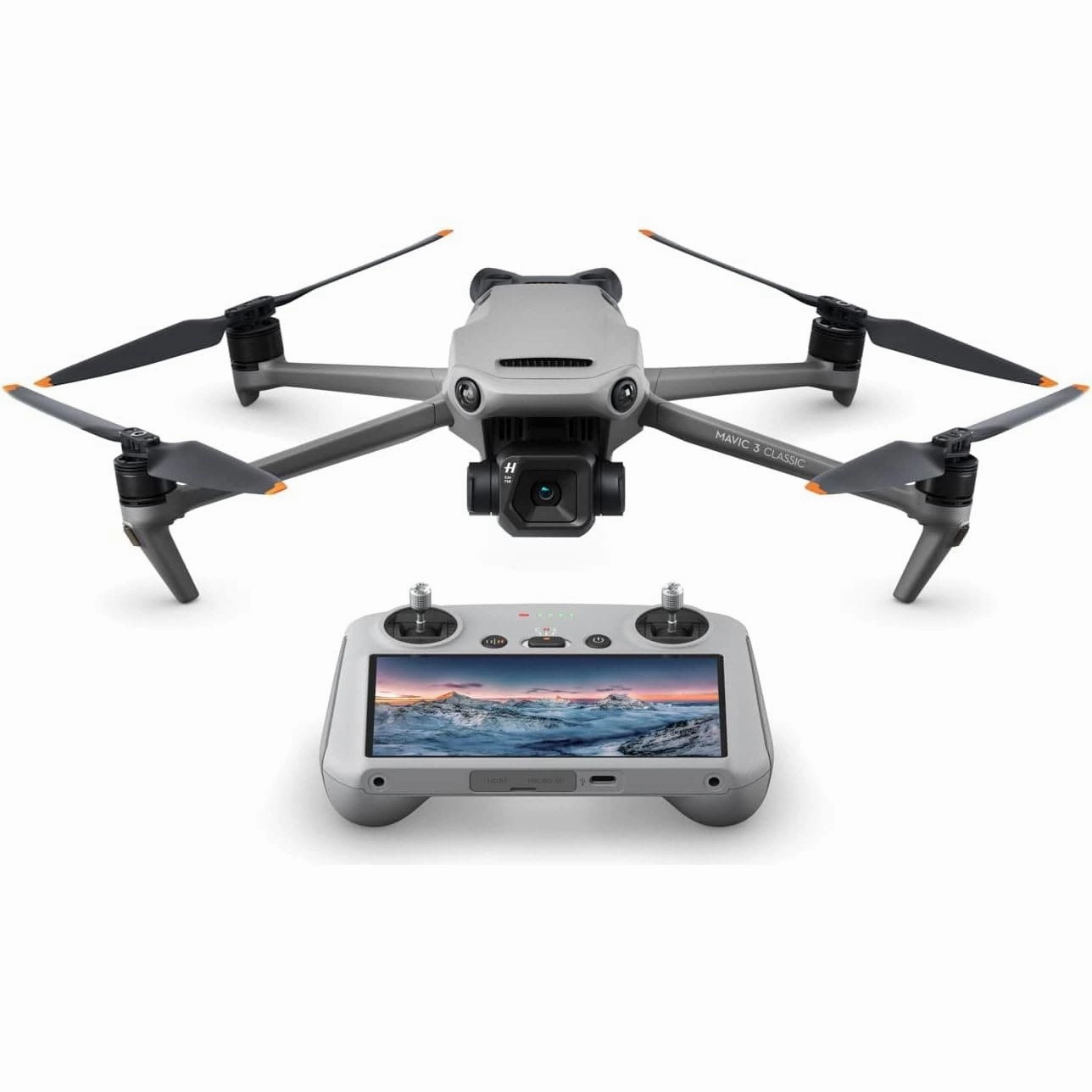 DJI Mavic 3 Classic (DJI RC) - Drone with 4/3 CMOS Hasselblad Camera, 5.1K Video, 46-Min Flight, Obstacle Sensing, 15km Range, Includes DJI RC Controller buy drone online, best camera drone, 4k drone for beginners
