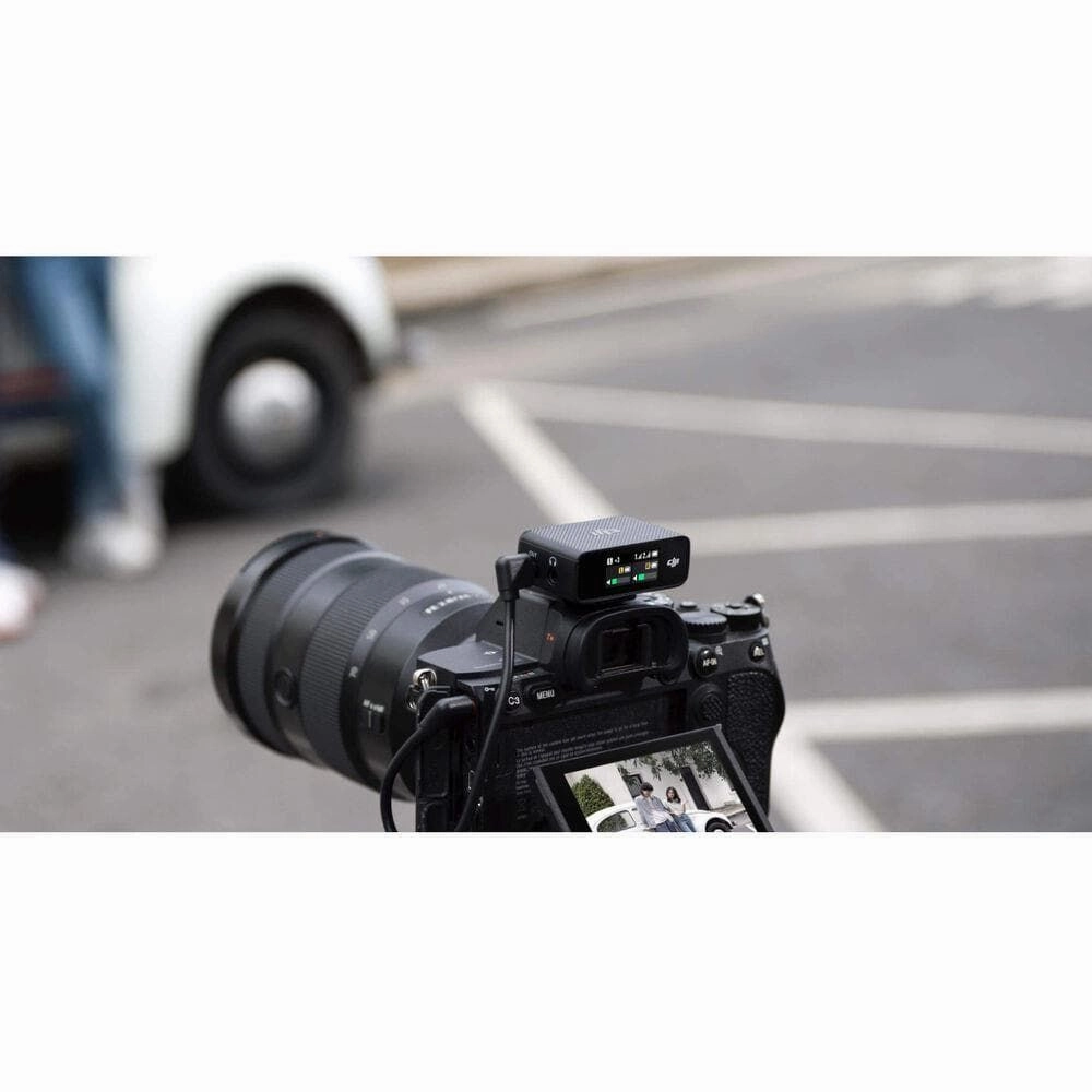 DJI Mic Compact Digital Wireless Microphone System/Recorder for Camera & Smartphone