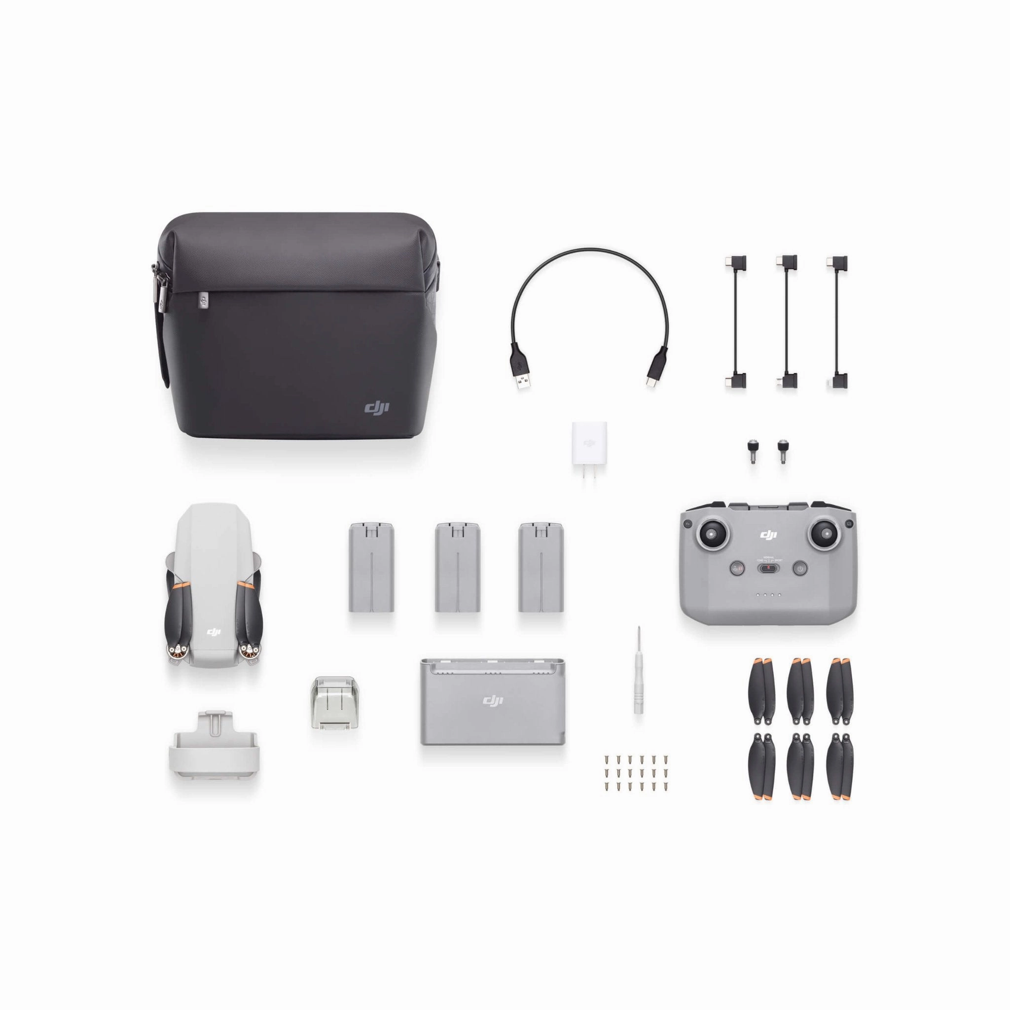 DJI Mini 2 Fly More Combo - Ultralight and Foldable Drone Quadcopter, 3-Axis Gimbal with 4K Camera.