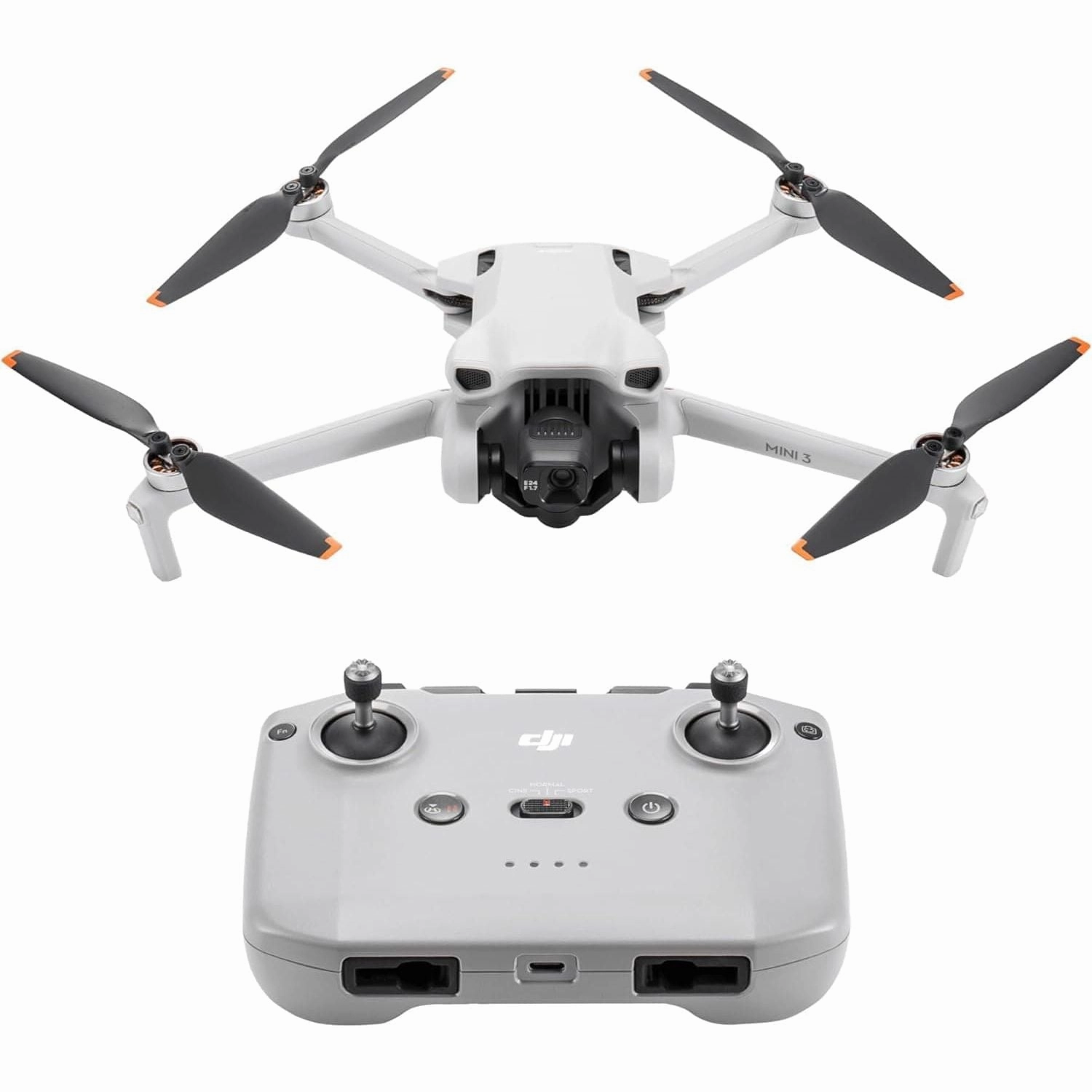 DJI Mini 3 Drone with 4K HDR Video, 38-Min Flight Time, 10km Video Transmission, True Vertical Shooting, GPS Auto Return, Lightweight with 3x Mechanical Gimbal buy drone online, best camera drone, 4k drone for beginners
