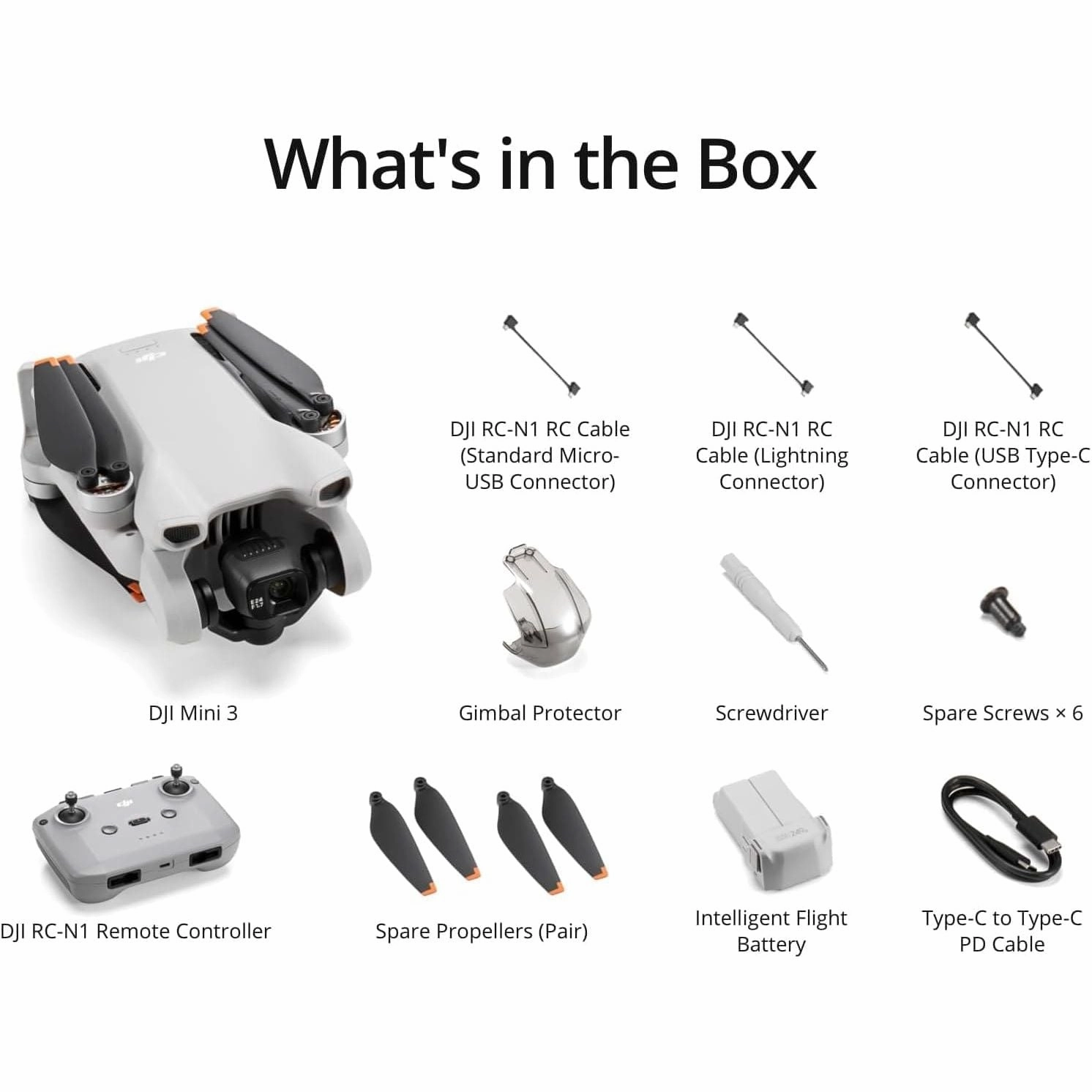 DJI Mini 3 Drone with 4K HDR Video, 38-Min Flight Time, 10km Video Transmission, True Vertical Shooting, GPS Auto Return, Lightweight with 3x Mechanical Gimbal