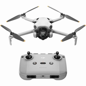 DJI Mini 4 Pro (DJI RC-N2) Folding Mini-Drone - 4K HDR Camera, 34 Min Flight Time, 20km Video Transmission, Omnidirectional Vision Sensing, Under 249g buy drone online, best camera drone, 4k drone for beginners