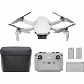 DJI Mini 4K Fly More Combo, Drone with 4K UHD Camera for Adults, Under 249 g, 3-Axis Gimbal Stabilization, 10km Video Transmission, Auto Return, 3 Batteries for 93-Min Max Flight Time, QuickShots buy drone online, best camera drone, 4k drone for beginners