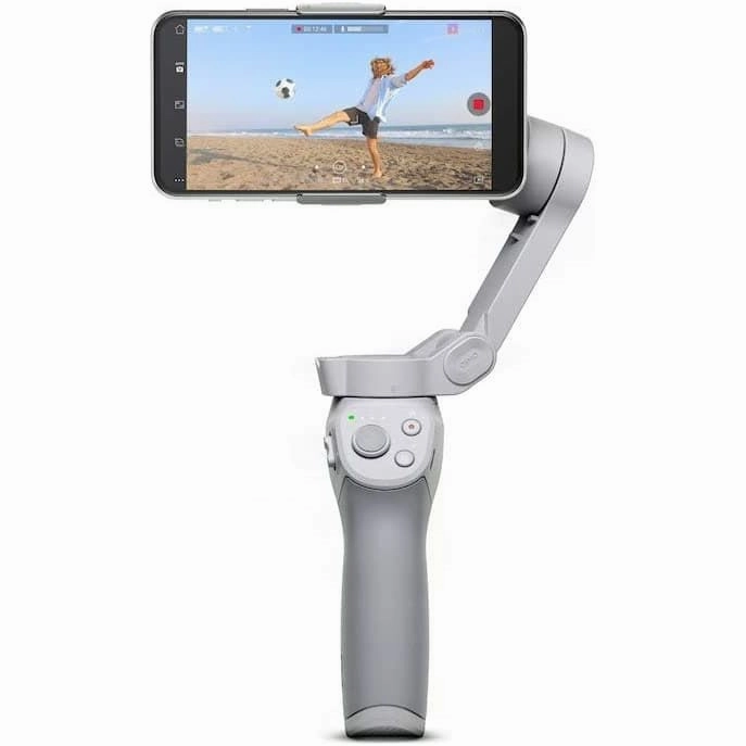 DJI OM 4 ?C 3-Axis Smartphone Gimbal, Magnetic Design, Portable and Foldable, DynamicZoom, CloneMe, Timelapse, Gesture Control, Spin Mode, Story Mode, Slow Motion, Panorama